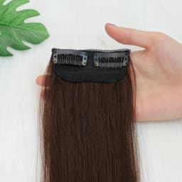 Invisible Clip in Hair Pieces for Women Instant Volume & Length with Mini Seamless Clips Natural Looking Undetectable Hair Pads