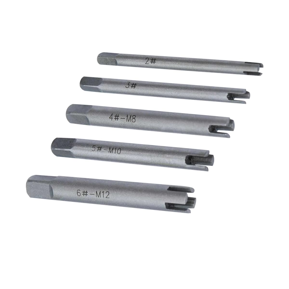 5Pcs 3/4 Claws M5-M12 Steel Broken Tap Extractor Removal Tool Assortment Kit Quality Drill Bit Easy Wire Screw Remover Tools