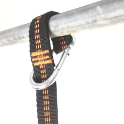 Indoor Outdoor Polyester Climbing Rope Ladder with Five Steps Hanging Strap for Hunting Ladder Attic Foldable Support