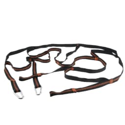Indoor Outdoor Polyester Climbing Rope Ladder with Five Steps Hanging Strap for Hunting Ladder Attic Foldable Support