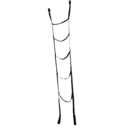 Indoor Outdoor Polyester Climbing Rope Ladder with Five Steps Hanging Strap for Hunting Ladder Attic Foldable Support