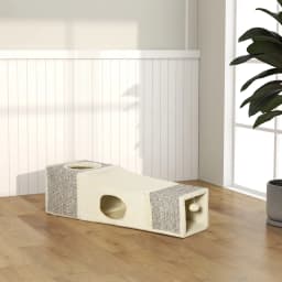 PawHut Cat Tunnel, Cat Play Tube for Indoor Kittens, Puppies, Rabbits