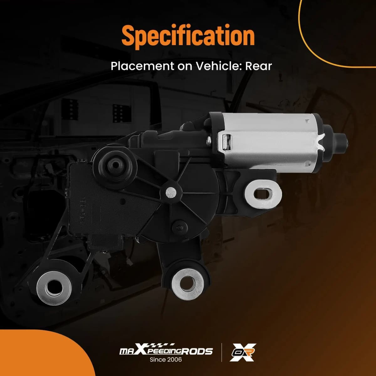 REAR WIPER WINDSCREEN MOTOR MECHANISM FOR AUDI A6 2011-2018 4G9955711A