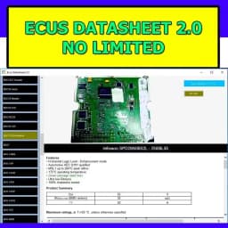 New Ecus Datasheet 2.0 obd2 scanner Car Maintenance Tools and Additional Information PCB Schematics with Electronic Components