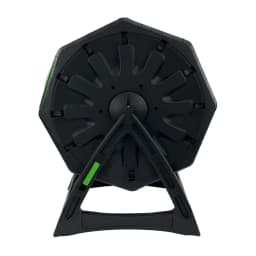 65L Garden Compost Bin, Barrel Rotating Composter with Plastic Legs and Air Hole