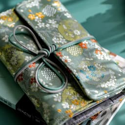 Luxury Fabric Design A6 A5 Loose-leaf Notebooks Journals Spiral Binder Diary Notebook Agenda Planner 90sheets School Stationery