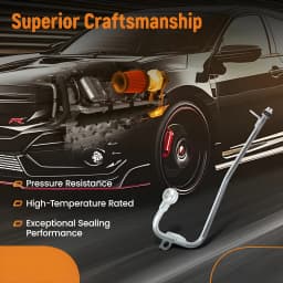 Turbo Oil Pipe Line For Mercedes E250 C250 1.8l M271de18al 2011-2016 271140071