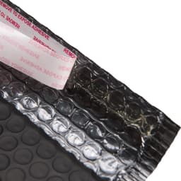 50Pcs Black Bubble Mailers, Waterproof Self-Seal Foam Shipping Bags for Packaging