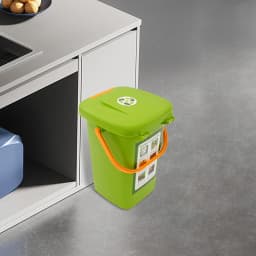 Compost Bins Kitchen Compost Bin Compost Container Large Capacity Compost Container Double Cover 10L/15L/20L