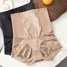 Women's High Waist Lace Tummy Control Shorts, Slimming Hip Lifting Shapewear Underwear