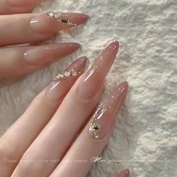 100pcs White/Pink/champagne Gold Mini Rhinestones Zircon Flash Inverted Flat Bottom Luxury Nail Accessories Water Drop/Heart Gem