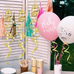 220m/Roll Double-Sided Laser Balloon Ribbon, Party Decoration Ribbon for Birthday Wedding DIY Balloon Chain Accessories
