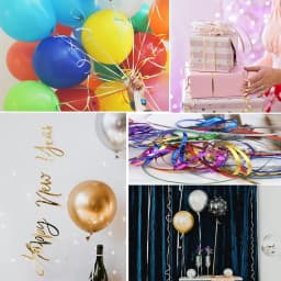 220m/Roll Double-Sided Laser Balloon Ribbon, Party Decoration Ribbon for Birthday Wedding DIY Balloon Chain Accessories