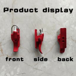 Thumb Button Trigger Anti-Injury Fish Launch Surfing Casting Clip Cannon Surf Fishing Trigger Aid Fishing Accessories