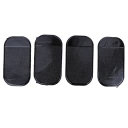 4pcs Car Dashboard Sticky Pad Removable Mobile Phone Sunglasses Sundries Holder Reusable Auto Accessories