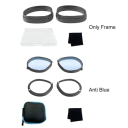 For Meta Quest 3S VR Glasses Glasses Spacer Protector Anti-Scratch Glasses Frame Magnetic Lens Protector Ring VR Accessories