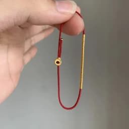 2pcs,Lucky Blessing Red Rope Bracelet with Real 925 Sterling Silver Round Beads Women Vintage Fine Accessories
