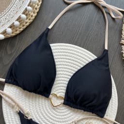 2026 Solid Color White Bikini Women Suit Low Waist Lace-up Swimsuit Two-piece Set swimwear women bathing suit купальник