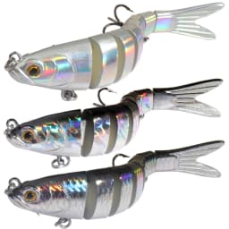 11g 16g 27g Multi Joint Lure Slow Sinking Bionic Segment Pesca Bass Treble Hook Carp Fishing Tackle Hard Bait