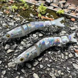 11g 16g 27g Multi Joint Lure Slow Sinking Bionic Segment Pesca Bass Treble Hook Carp Fishing Tackle Hard Bait