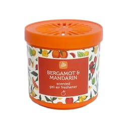 Pan Aroma Solid Scented Gel Air Freshener Bergamot & Mandarin 190g Citrus Fragrance