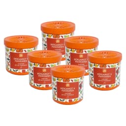 Pan Aroma Solid Scented Gel Air Freshener Bergamot & Mandarin 190g Citrus Fragrance