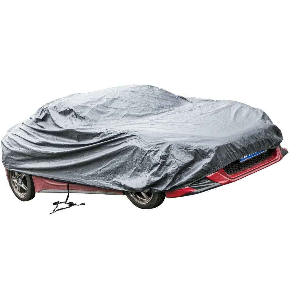 Indoor or Outdoor Car Body Cover Rain Sun Snow Dust Waterproof 2-Layer Small