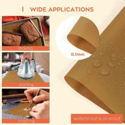 Heat Press Pad Teflon High Temperature Baking Mat Non-Stick Heat Resistant Craft Sheet 30x100cm