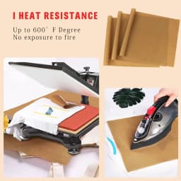 Heat Press Pad Teflon High Temperature Baking Mat Non-Stick Heat Resistant Craft Sheet 30x100cm