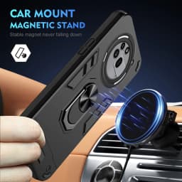 LVIMP For NOTHING Phone 3A PRO Fusion Magnetic Ring Stand Funda For NOTHING Phone 3APro 2A 2024 3 A Pro Armor Case Cover