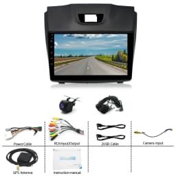 9in 2Din Android15 Car Stereo Radio GPS Navigation for Horton Colorado RG 2012-2016 4+64G with Carplay Android Auto WiFi Bluetoo