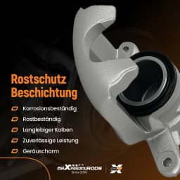 Pair Front Brake Caliper for Mercedes Citan Renault Kangoo Captur 4154200283