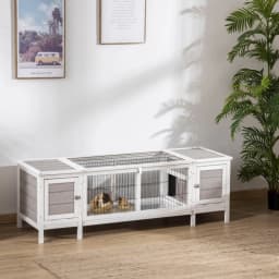 PINGGO Wooden Cabin with A Detachable Chassis To Ensure Ventilation and Dryness, Suitable for Small Animals