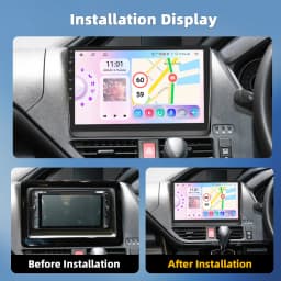 Podofo Android Car Radio For Toyota Noah/Esquire/VOXY 2014-2017 Carplay Android Auto Multimedia Player GPS RDS Head Unit