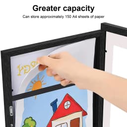 1/2PCS A4 Art Display Frame Kids Frames Photo Picture Crafts Drawing Storage Gifts