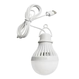 USB Light Bulb LED Camping Light Bulb Portable Emergency Light Cord Tent Light for Tent Emergency Fishing Hiking Garden Barbecue