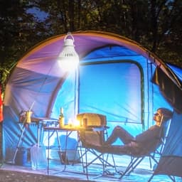 USB Light Bulb LED Camping Light Bulb Portable Emergency Light Cord Tent Light for Tent Emergency Fishing Hiking Garden Barbecue