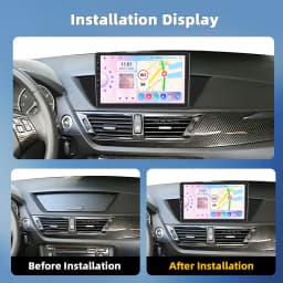 Podofo Android Car Radio For BMW X1 2010-2016 Carplay Android Auto Multimedia Player GPS Navigation RDS Head Unit