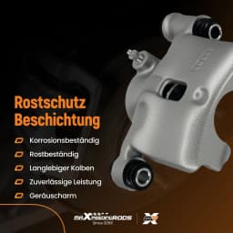 Pair Brake Caliper Front Left Right for Kia Picanto 1.0 1.2 2011- 344786 344787