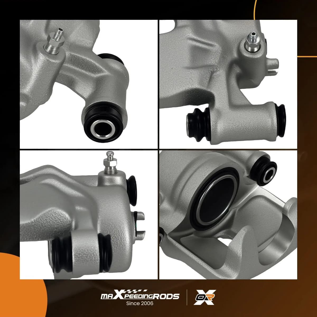 Pair Brake Caliper Front Left Right for Kia Picanto 1.0 1.2 2011- 344786 344787