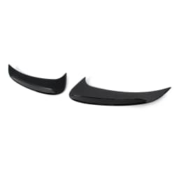 Glossy Black Rear Side Vents Canards For Mercedes-Benz W206 C200 C300 2021-2023