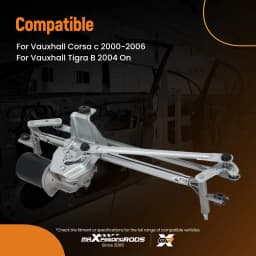 OE Quality Wiper Motor for Vauxhall Corsa C 2000-2006 23001902 With Linkage