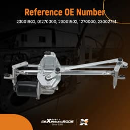 OE Quality Wiper Motor for Vauxhall Corsa C 2000-2006 23001902 With Linkage