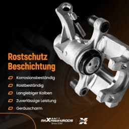 Rear Left Brake Calipers for Vauxhall Vectra C Signum 03-08 SAAB 9-3 54093 Sales