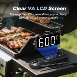 INKBIRD Handheld Meat Thermometer 0.5s Quick Read Digital LCD Screen Cooking Roasting Thermometer for Kitchen,BBQ,Baking,Grill