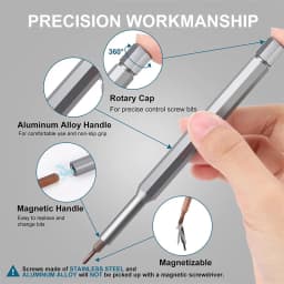 24 in 1 Premium Precision Screwdriver Set Small Screwdriver Set Magnetic Mini Screwdrivers Kit For Fixing Electronics Repair
