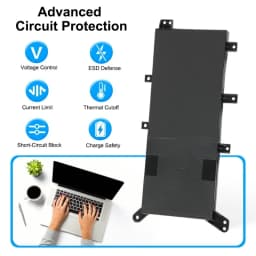 C21N1347 37WH 4775mAh Laptop Battery for ASUS X554L X555 X555L X555LA X555LD X555LN X555MA 2ICP4/63/134  Batteries + Free Tools