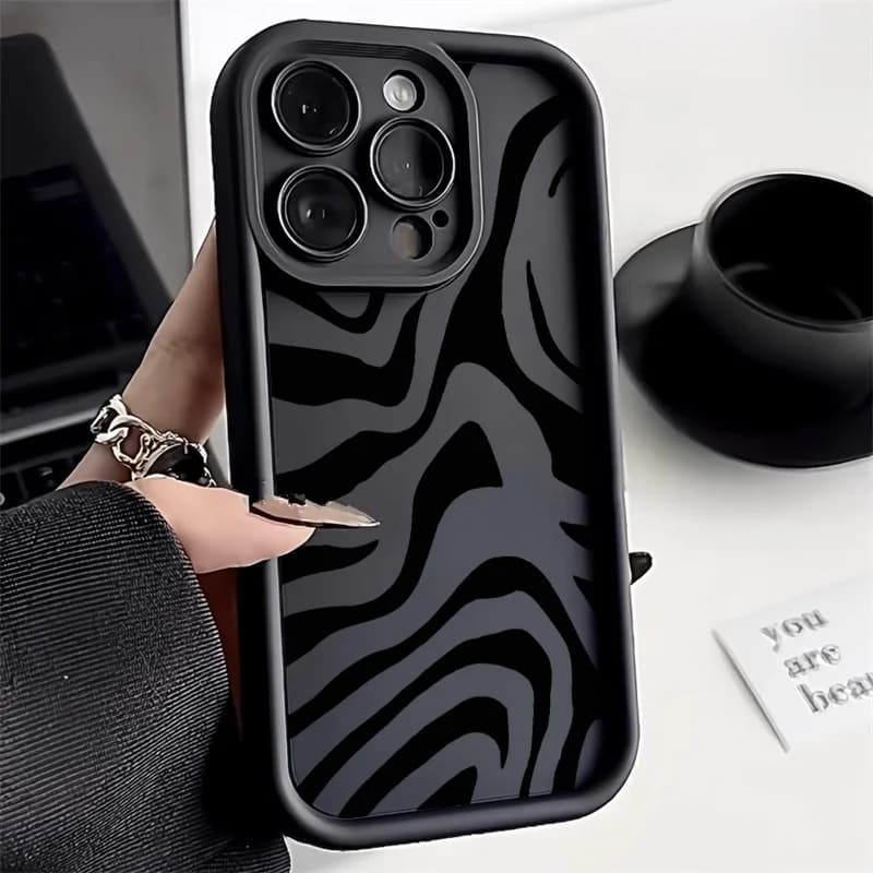 Marble Striped Phone Case For Samsung A55 5G A56 A54 A53 A52 A52S A51 A50 A15 A35 A34 A33 A25 A24 A23 A14 A13 A73 A32 Case Cover