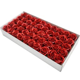50pcs/lot Artificial Flower Roses Heads Dia4.5cm Beauty Wedding Valentine's Day Gift Roses Bouquet Home Party Decoration Flowers
