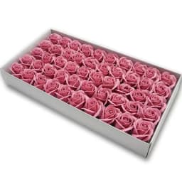 50pcs/lot Artificial Flower Roses Heads Dia4.5cm Beauty Wedding Valentine's Day Gift Roses Bouquet Home Party Decoration Flowers